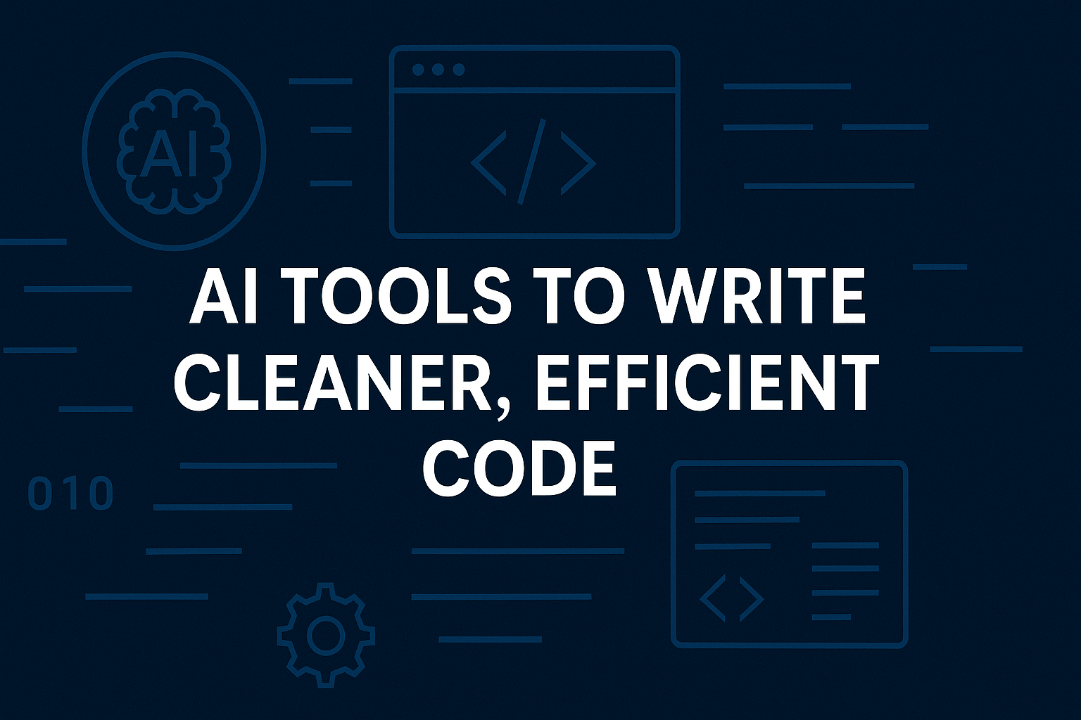 AI Tools to Write Cleaner, Efficient Code