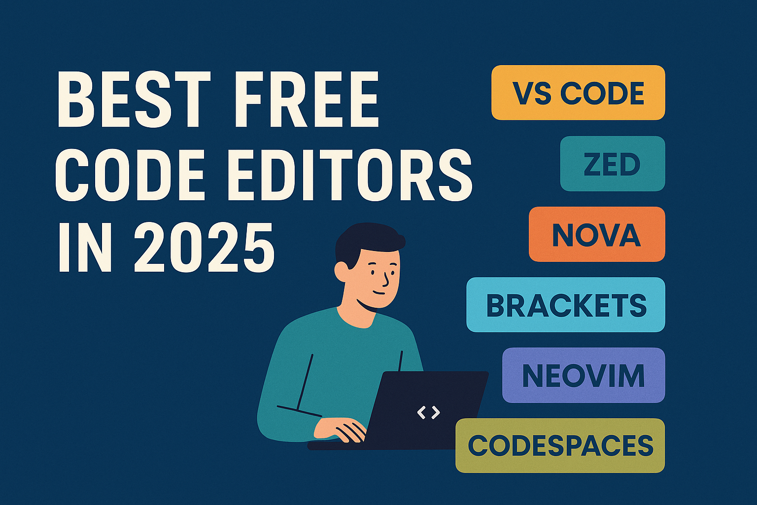 Best Free Code Editors for Developers in 2025