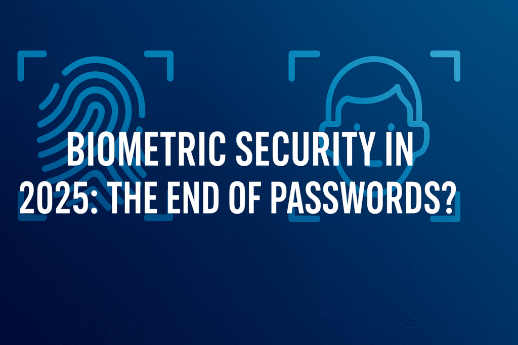 Biometric Security in 2025: The End of Passwords?