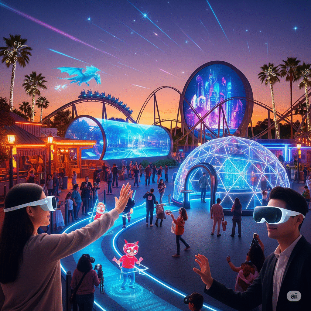 Extended Reality in Theme Parks: The New Boom
