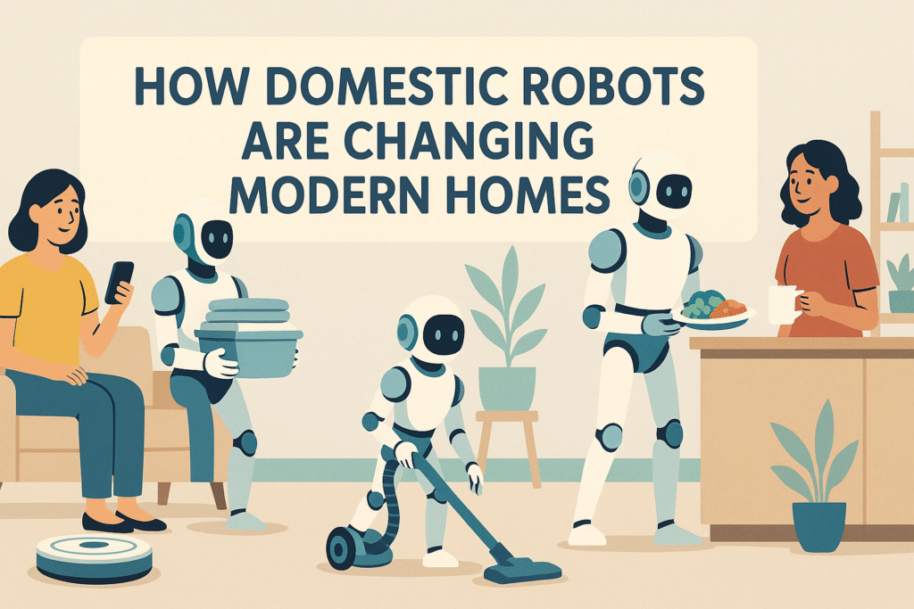 How Domestic Robots Are Changing Modern Homes