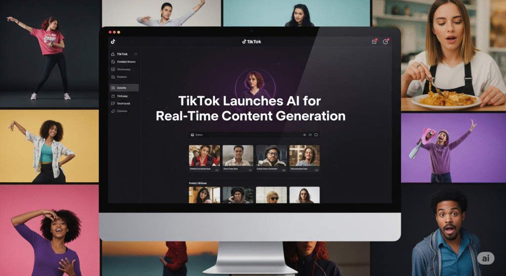 TikTok Unveils AI for Real-Time Content Creation