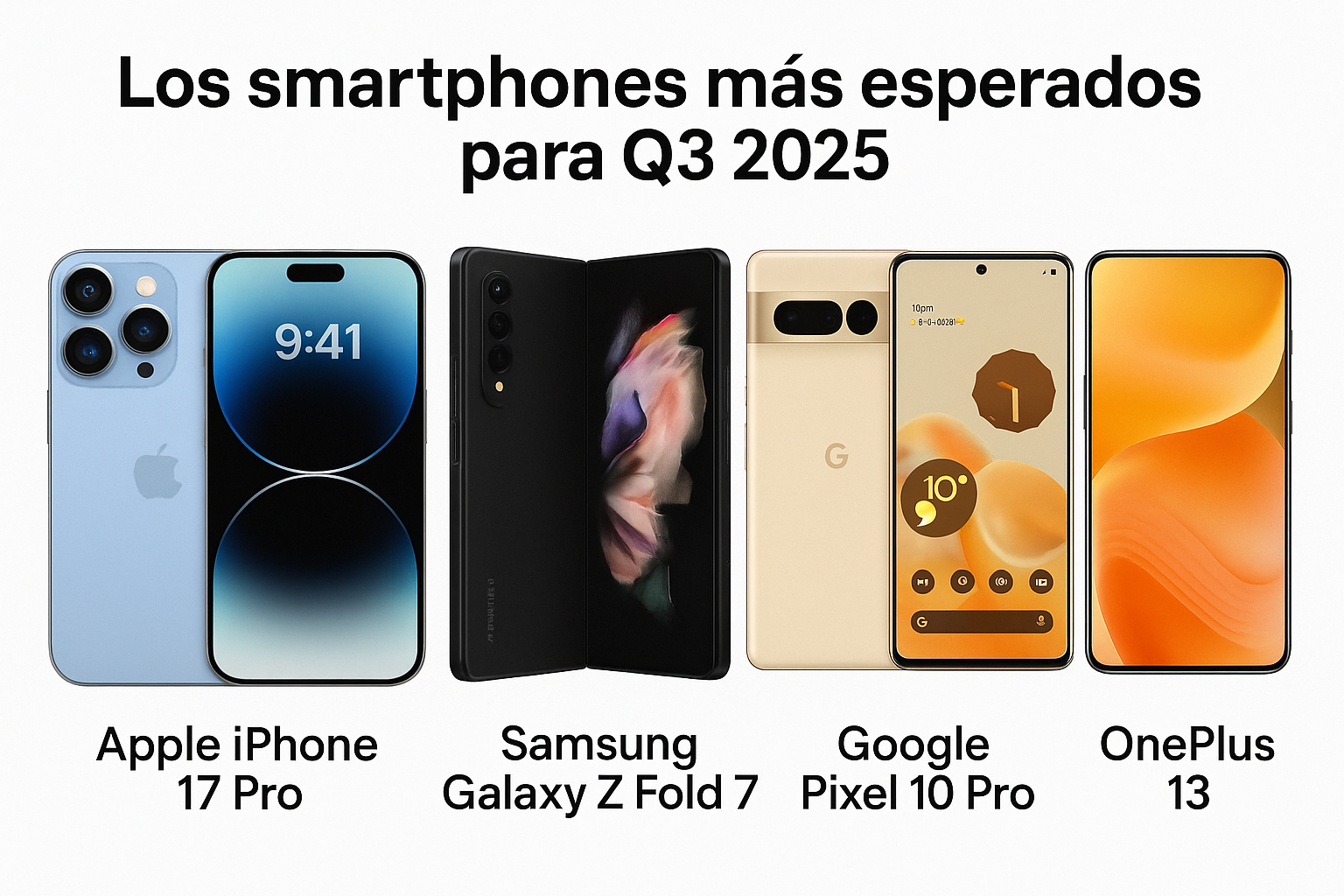 Top Smartphones Expected in Q3 2025