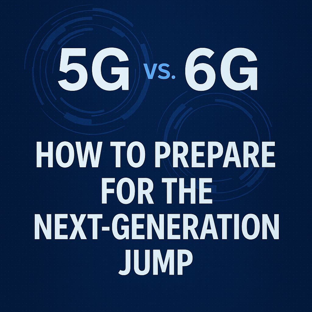 5G vs. 6G: Preparing for the Next-Gen Network Leap