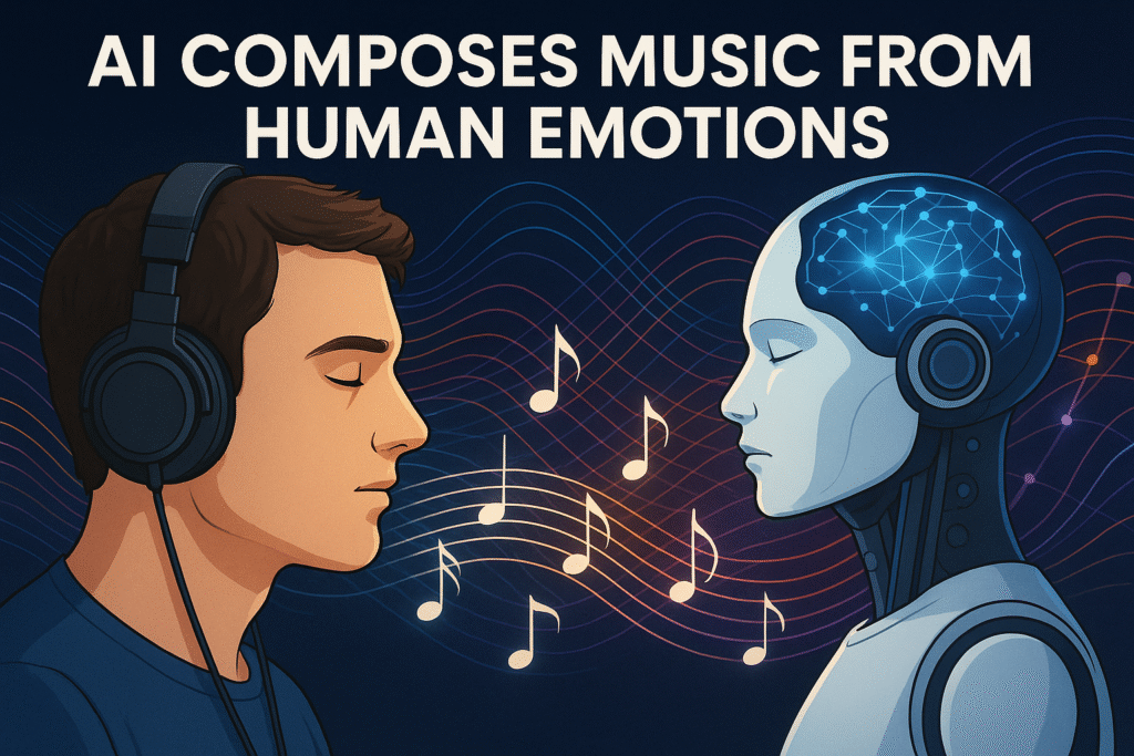 AI Composes Music from Human Emotions