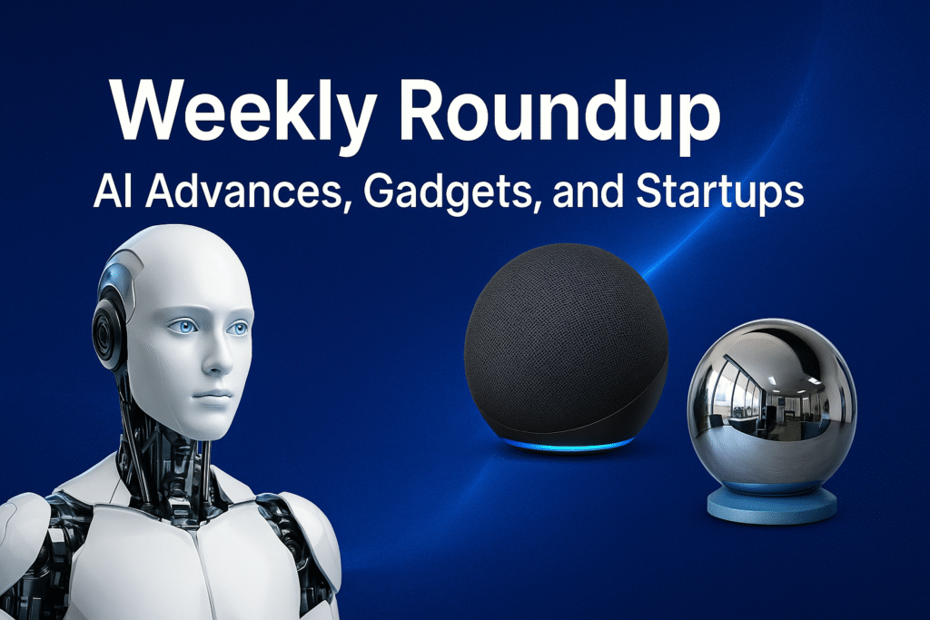 AI, Gadgets & Startups: Weekly Tech Highlights