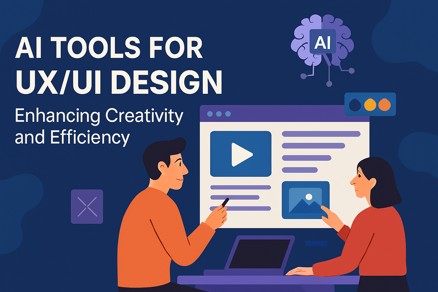 AI Tools for UX/UI Design: Enhancing Creativity