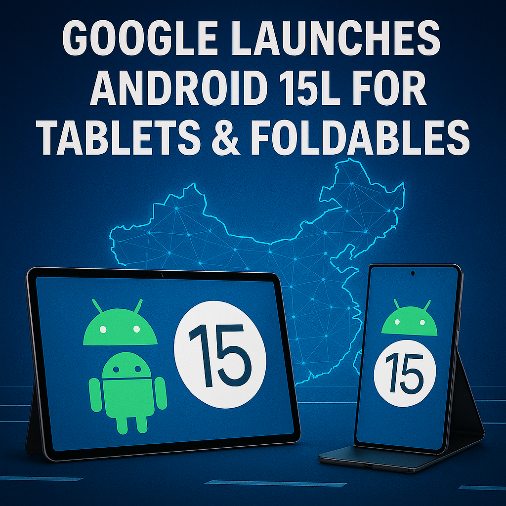 Google Launches Android 15L for Tablets & Foldables