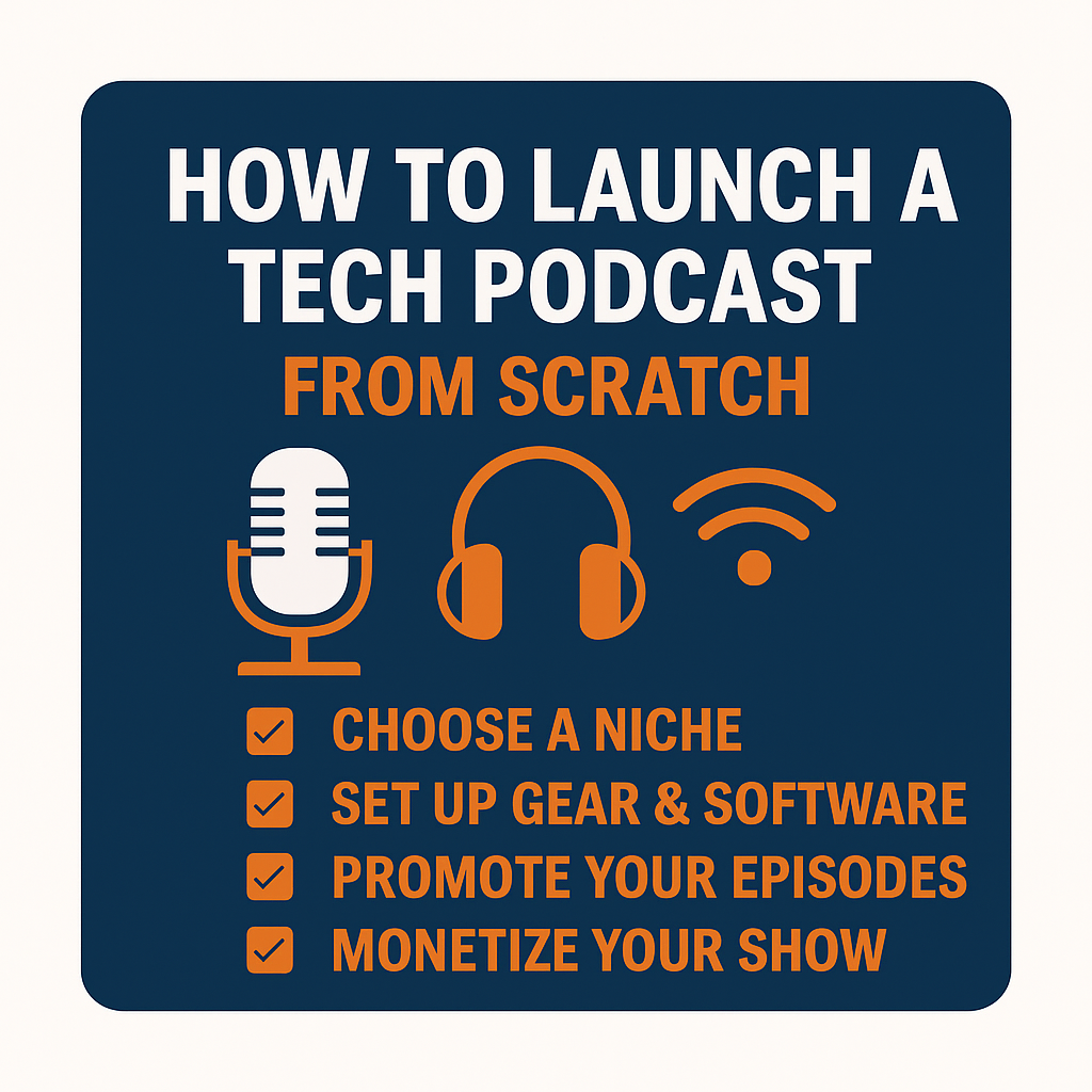 Guide: Launching Your Tech Podcast from Scratch