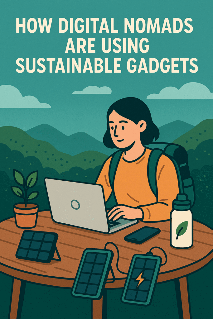 How Digital Nomads Use Sustainable Gadgets