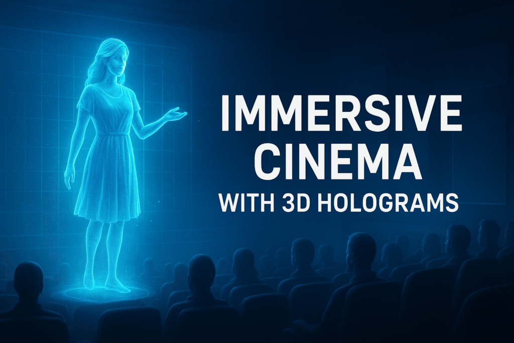Immersive Cinema: The Future with 3D Holograms