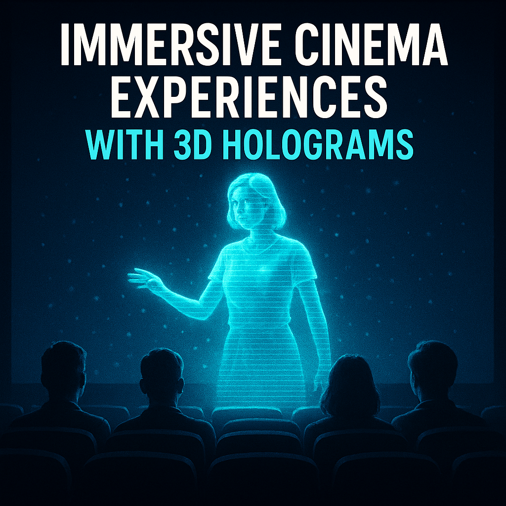 Immersive Cinema: The Future with 3D Holograms
