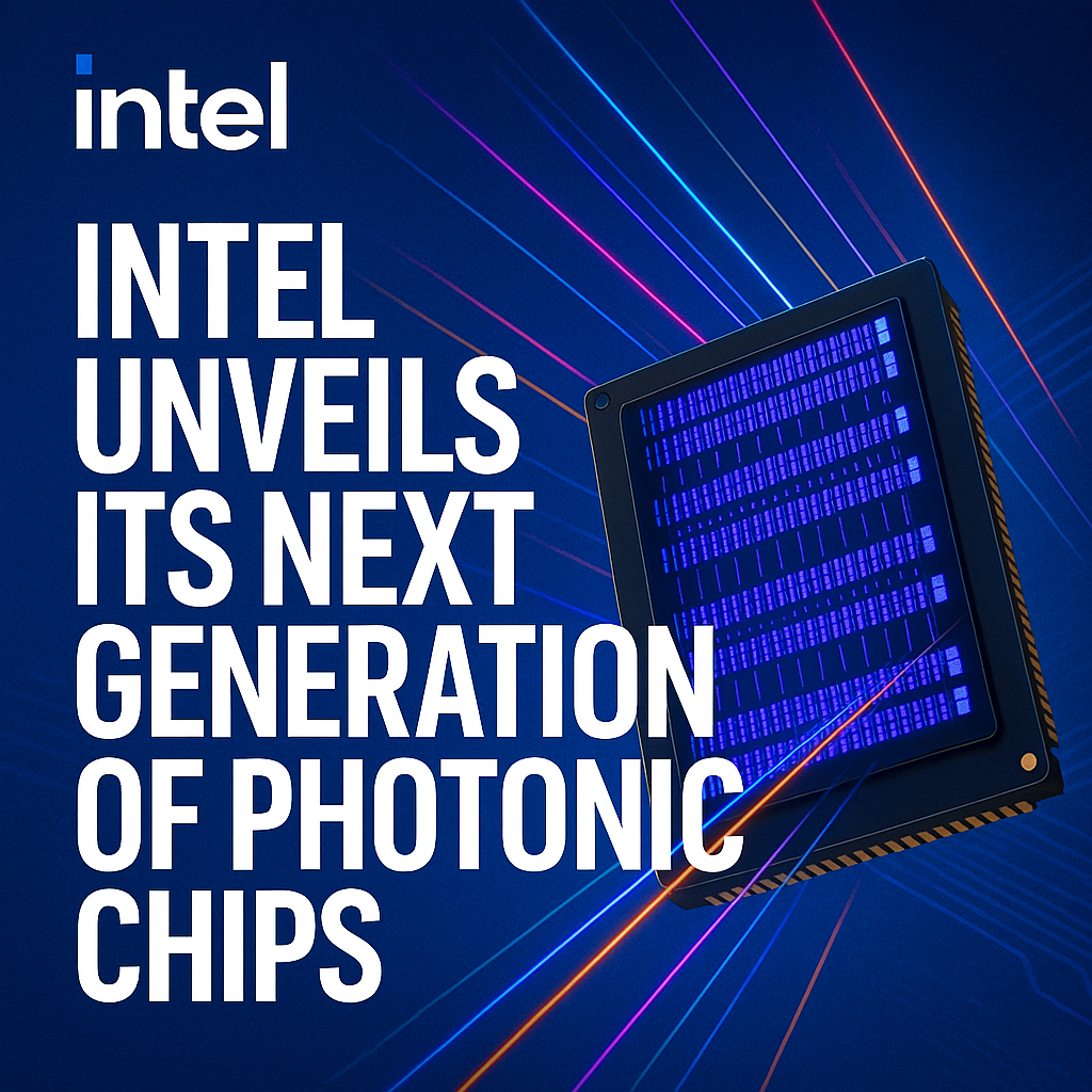 Intel Unveils Next-Gen Photonic Chips