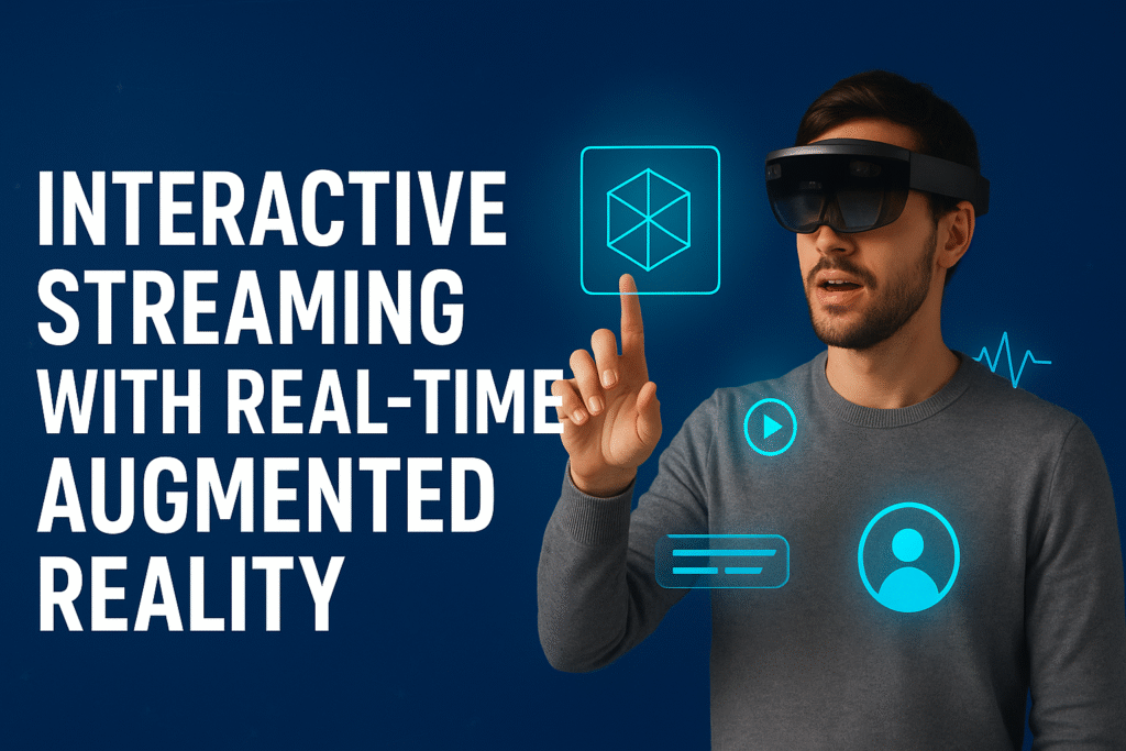 Interactive Streaming with Real-Time Augmented Reality