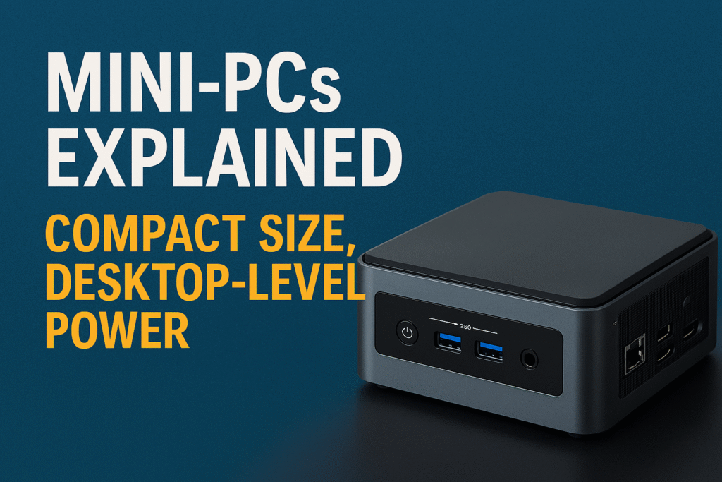 Mini-PCs Explained: Compact Size, Desktop-Level Power