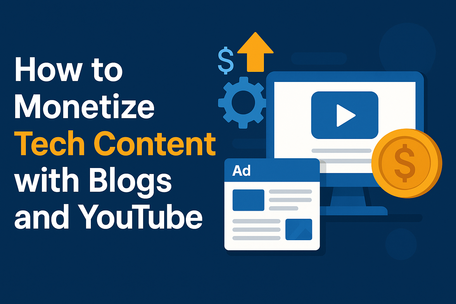 Monetize Tech Content: Blog & YouTube Strategies
