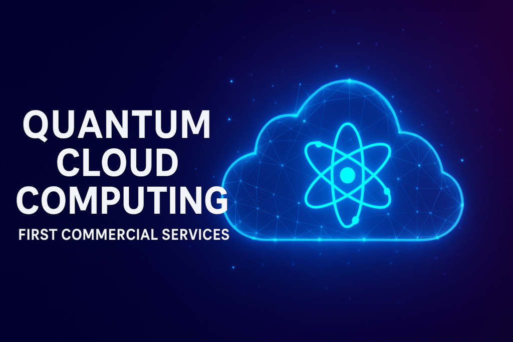 Quantum Cloud Computing: First Commercial Services
