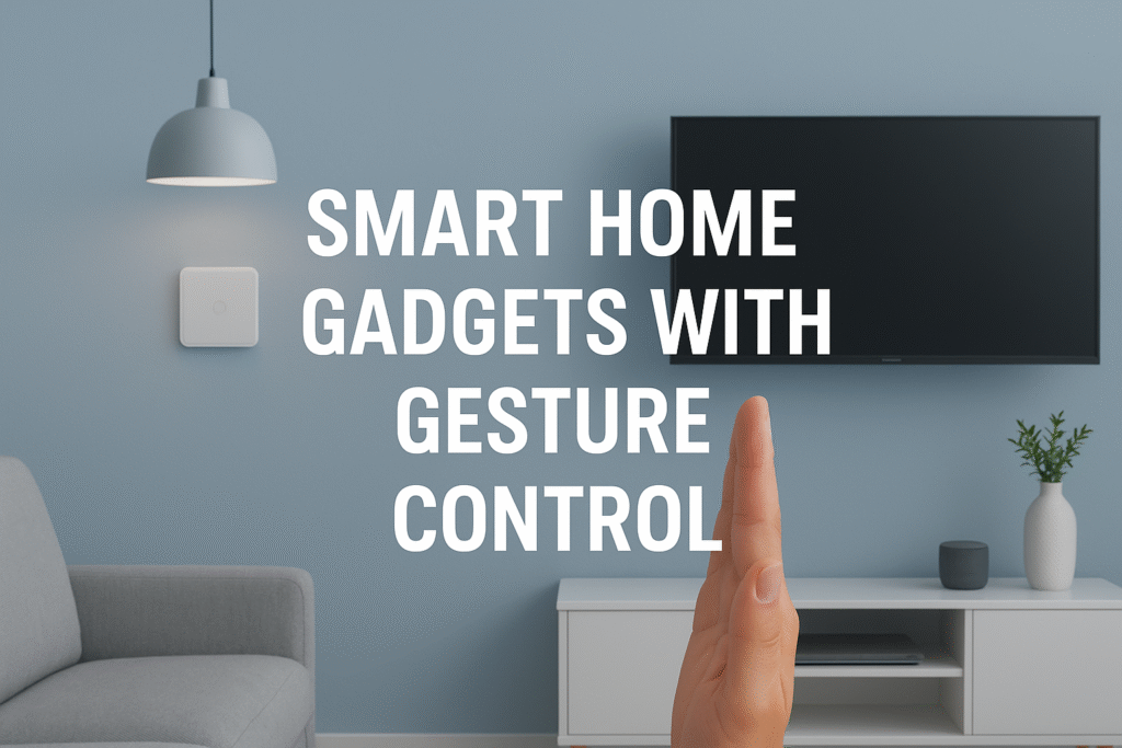 Smart Home Gadgets with Gesture Control
