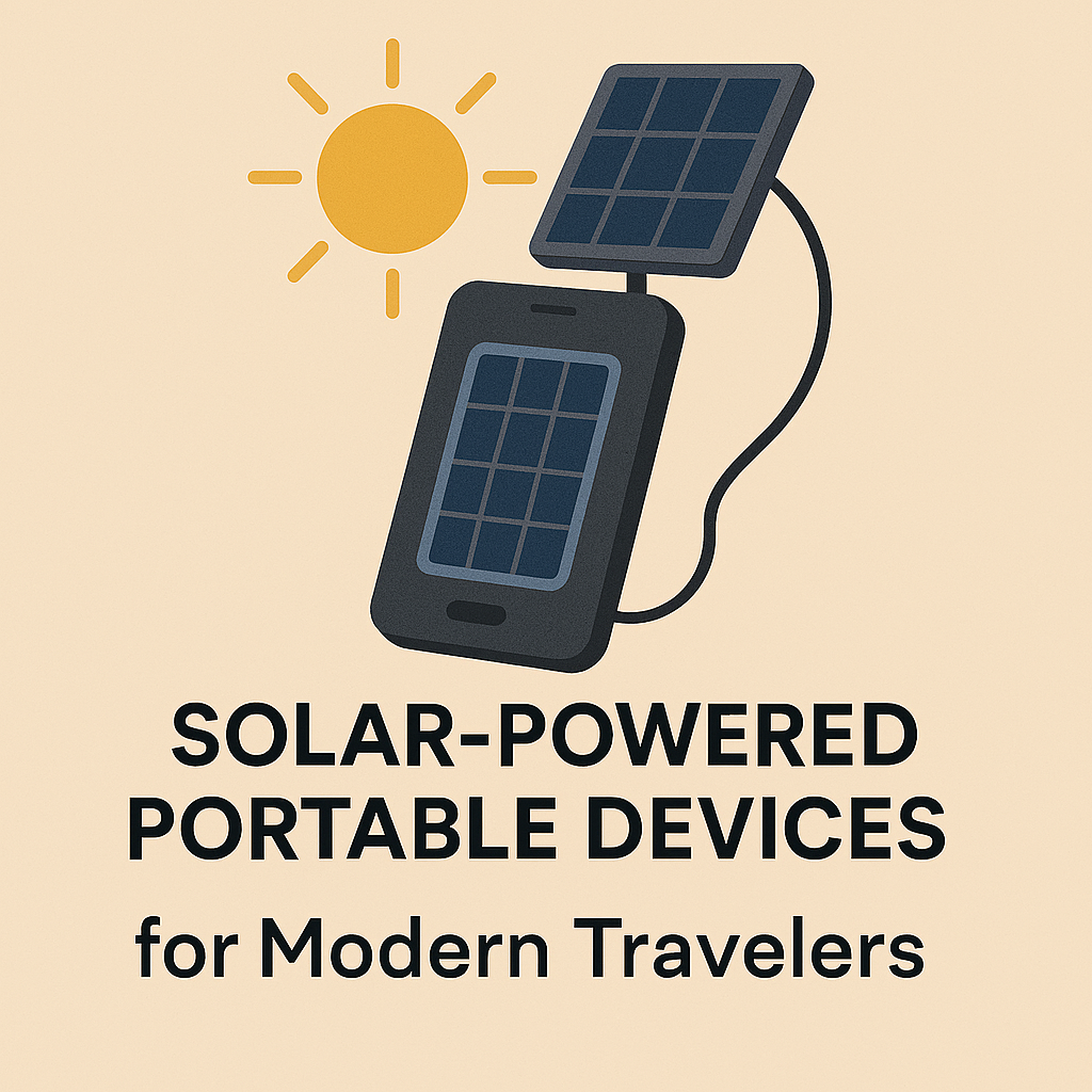 Solar-Powered Portable Devices for Modern Travelers