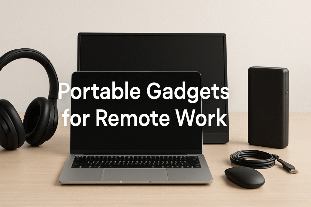 Top Portable Gadgets for Remote Work in 2025