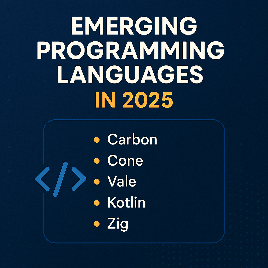 Emerging Programming Languages in 2025