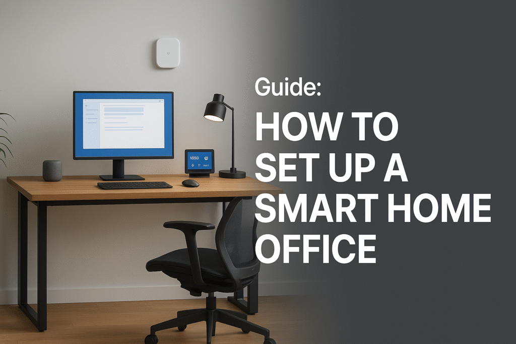 Guide: How to Set Up a Smart Home Office