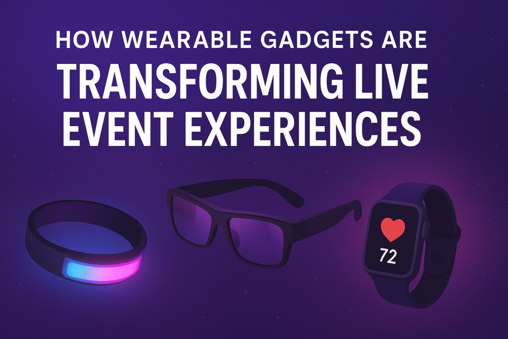 How Wearable Gadgets Transform Live Event Experiences