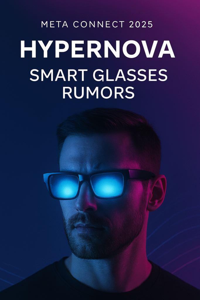 Meta Connect 2025: Hypernova Smart Glasses Rumors