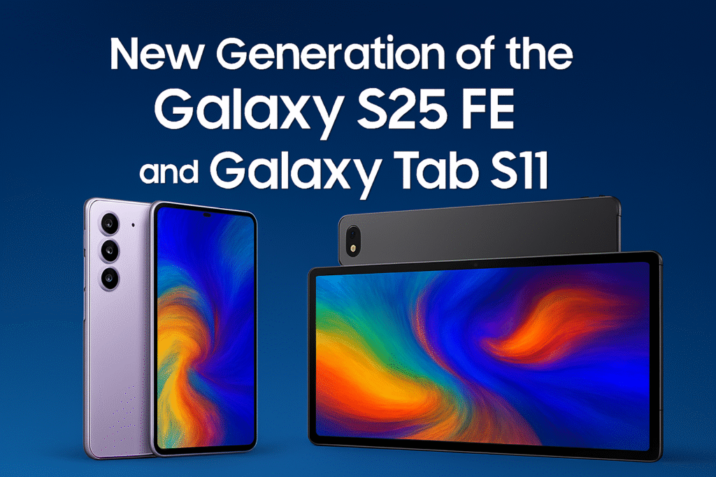New Generation of the Galaxy S25 FE and Galaxy Tab S11 Tablets
