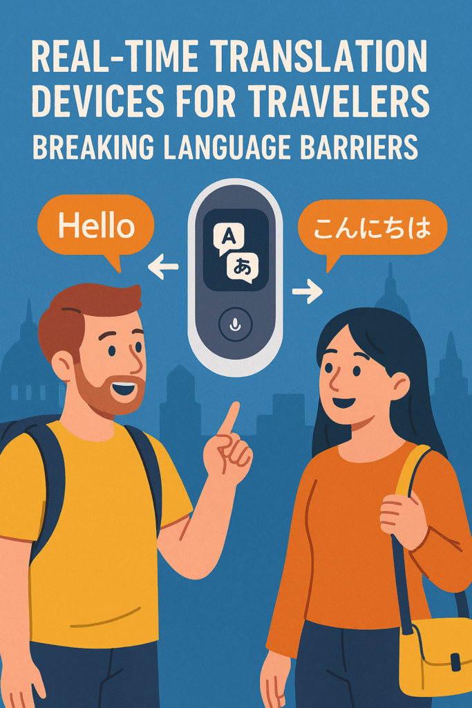 Real-Time Translation Devices for Travelers