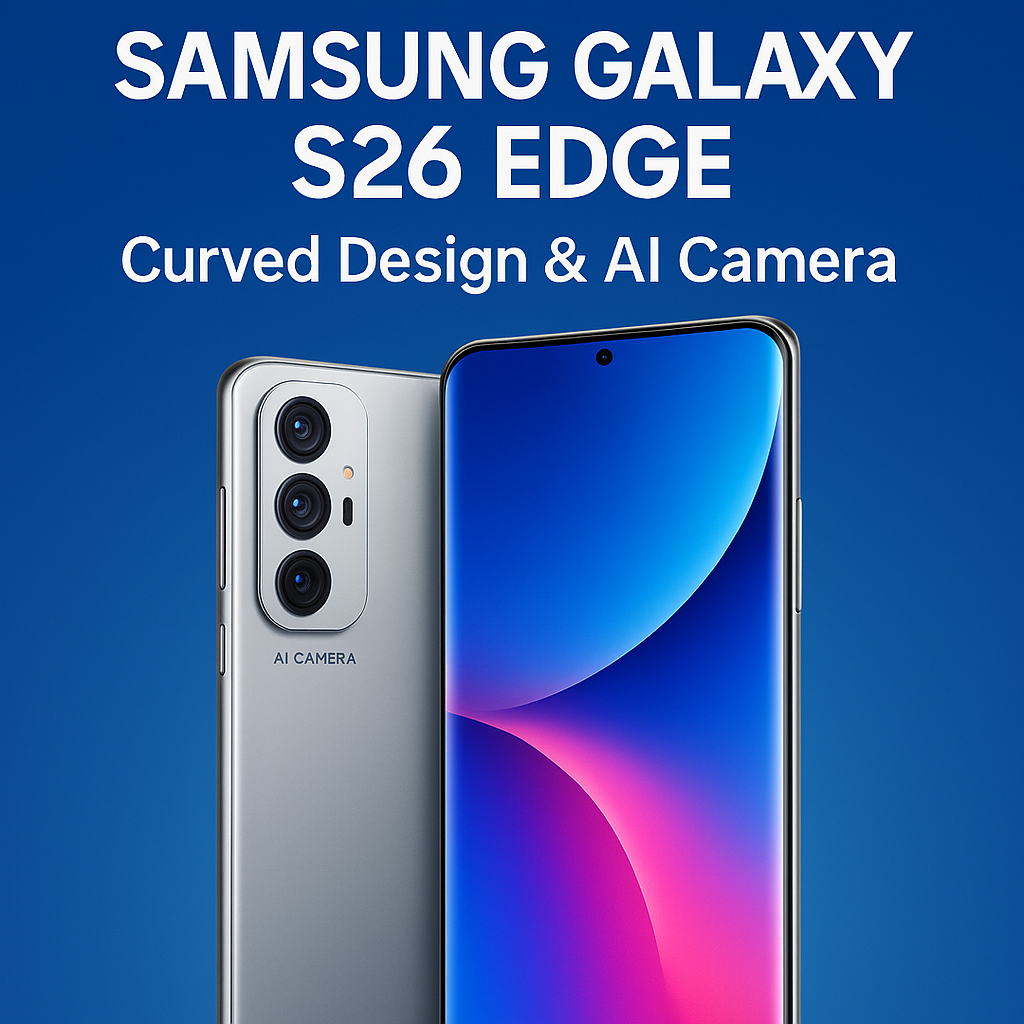Samsung Galaxy S26 Edge: Curved Design & AI Camera