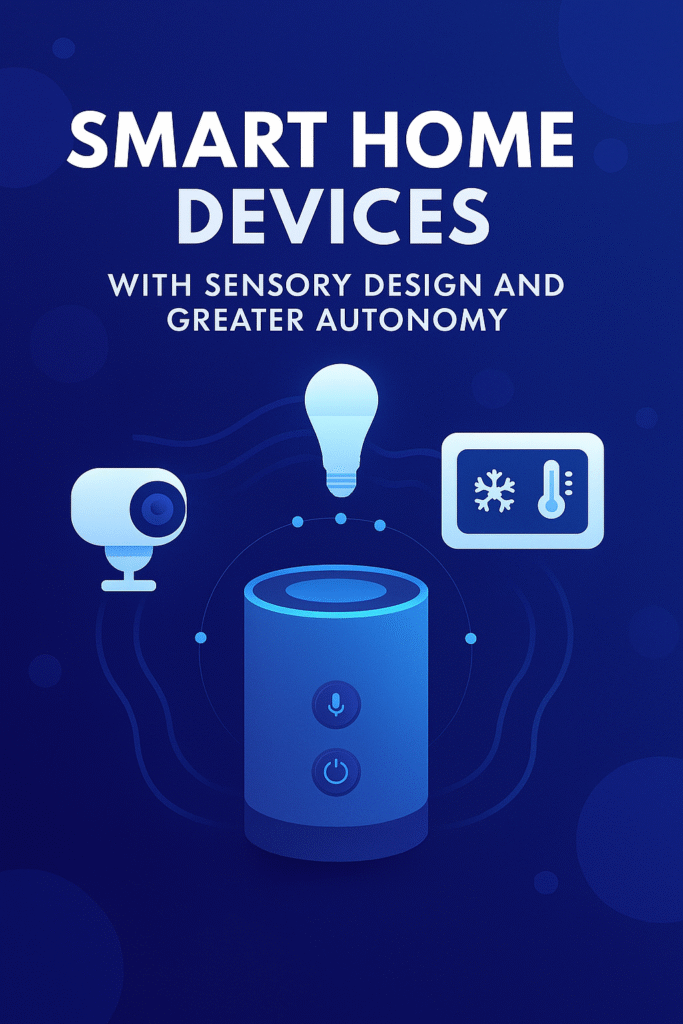 Smart Home Devices with Sensory Design and Autonomy