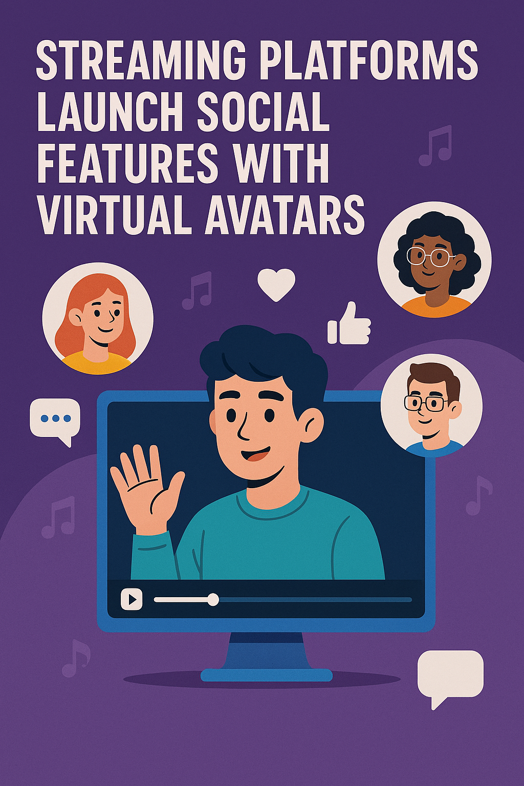 Streaming Platforms Add Social Avatars