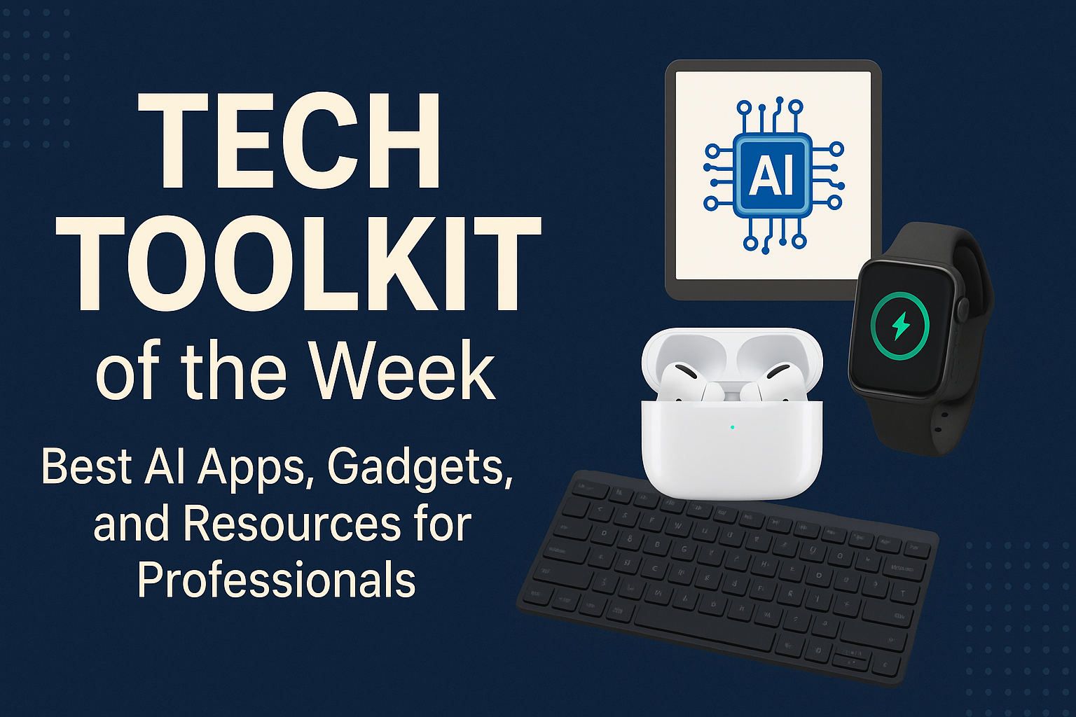 Tech Toolkit: Best AI Apps, Gadgets & Resources