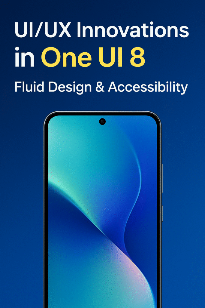 UI/UX Innovations in One UI 8: Fluid Design & Accessibility