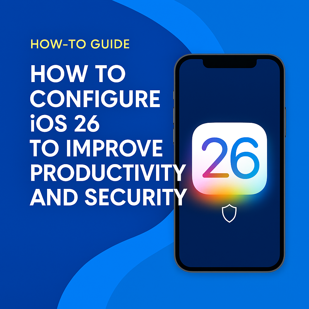 iOS 26 Guide: Boost Productivity & Security