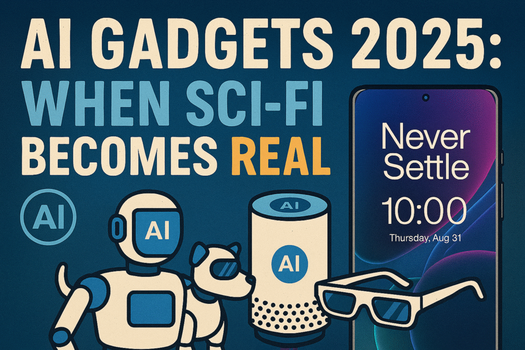AI Gadgets 2025: When Sci-Fi Becomes Real