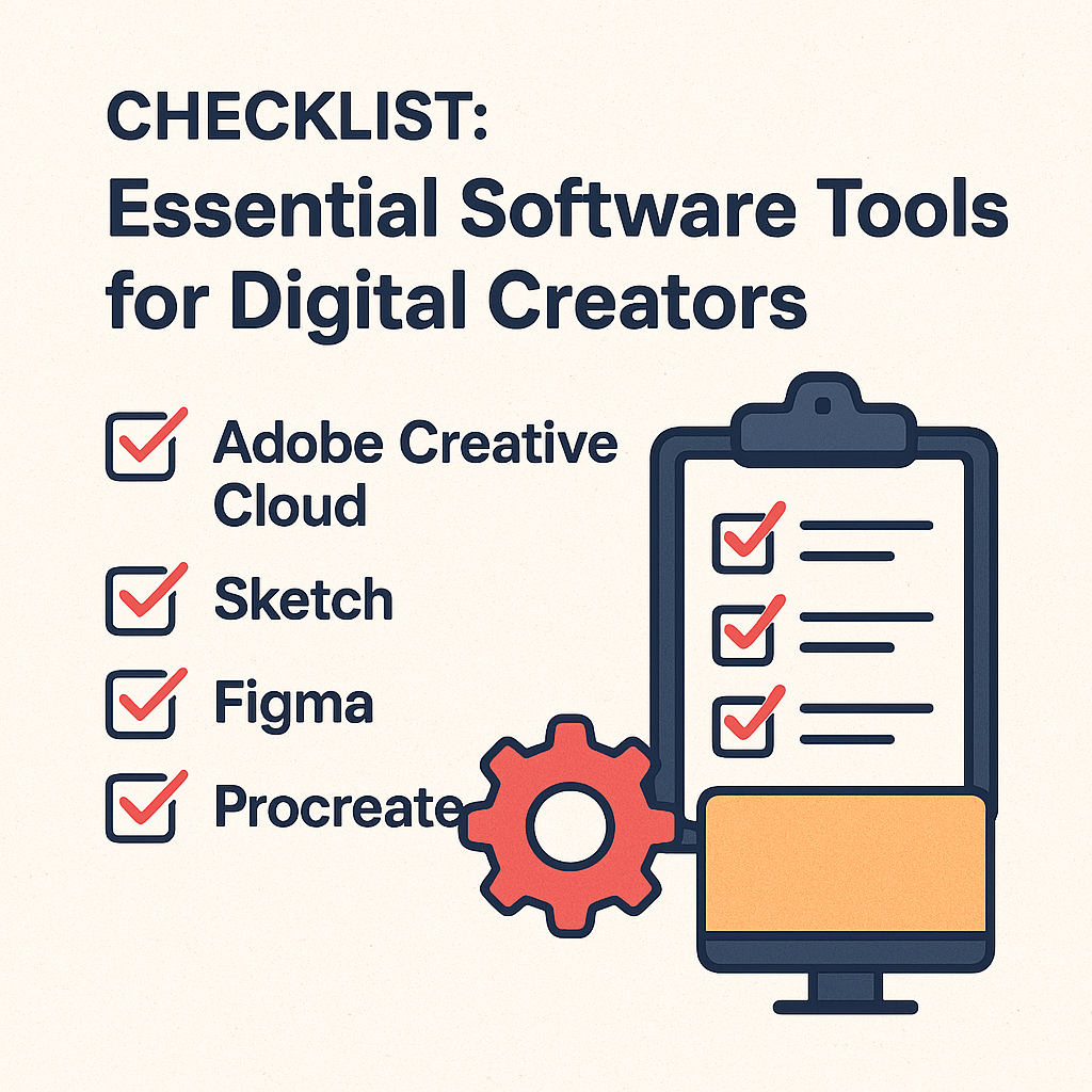 Essential Software Tools for Digital Creators