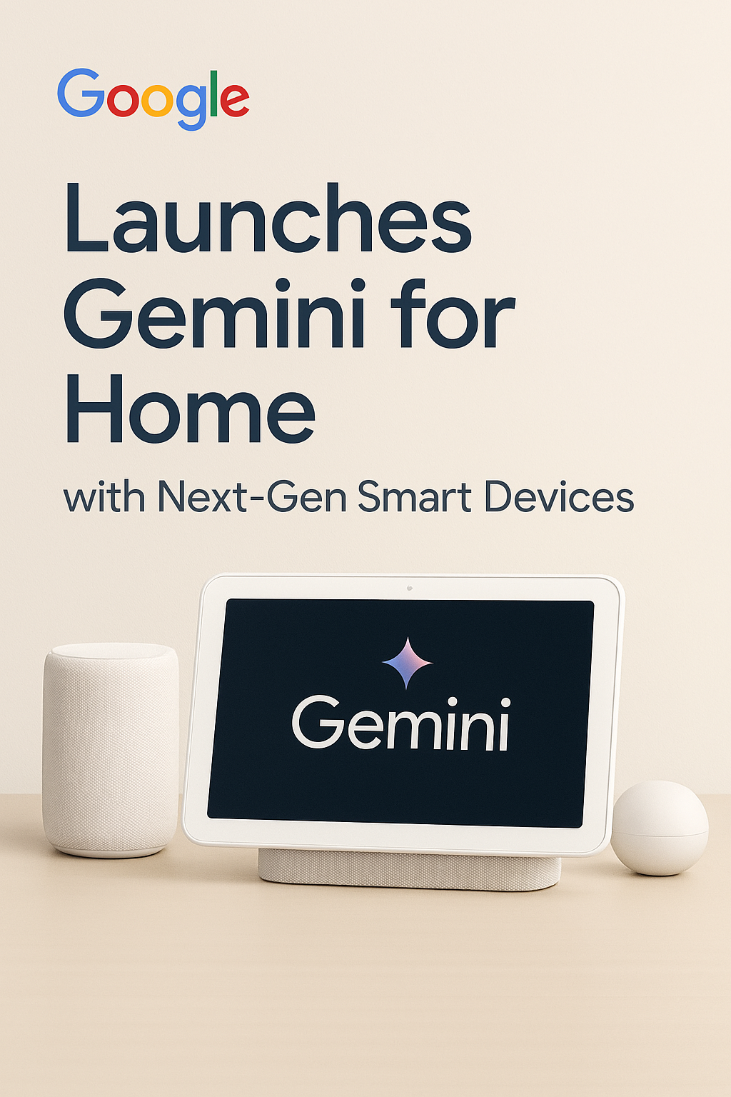 Google Launches Gemini for Home with Next-Gen Smart Devices