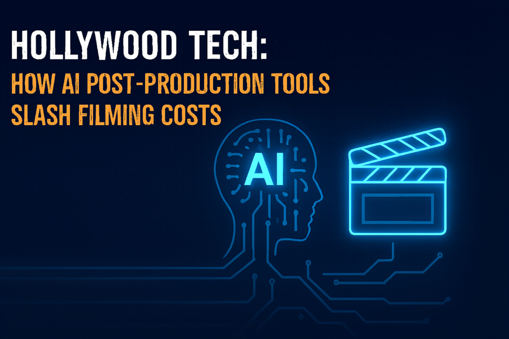Hollywood Tech: New AI-Powered Post-Production Tools That Reduce Filming Costs