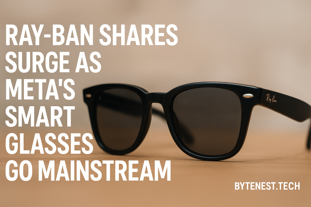 Ray-Ban Shares Surge Amid Meta Smart Glasses Boom