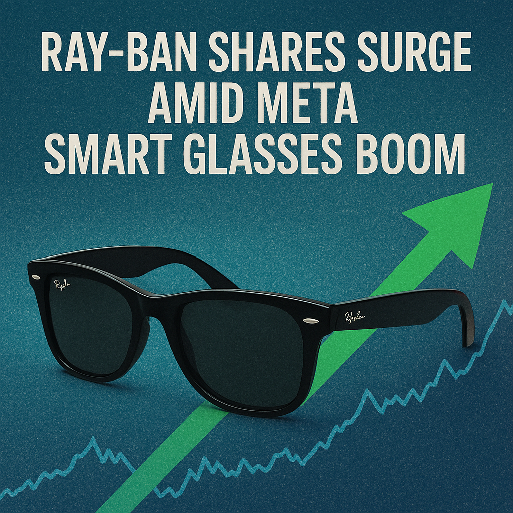Ray-Ban Shares Surge Amid Meta Smart Glasses Boom