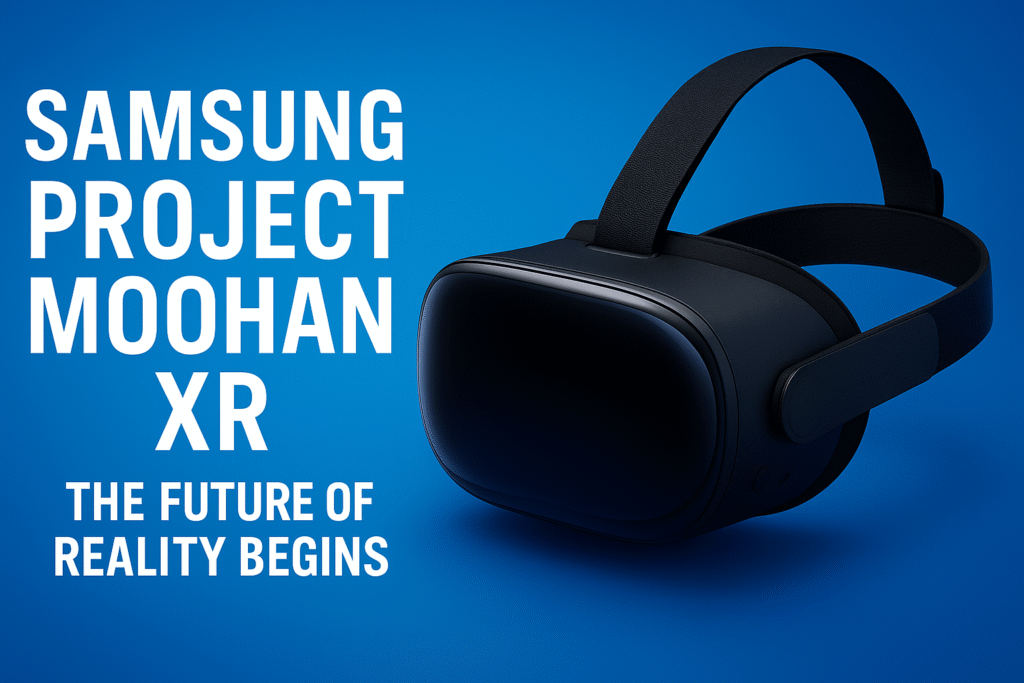 Samsung Project Moohan XR: Vision Pro Rival Launch