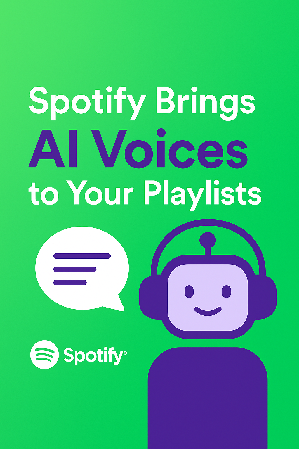 Spotify Introduces AI-Narrated Playlists