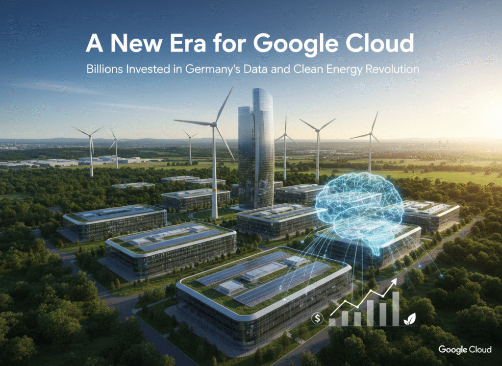 A New Era for Google Cloud: Billions Invested in Germany’s Data and Clean Energy Revolution