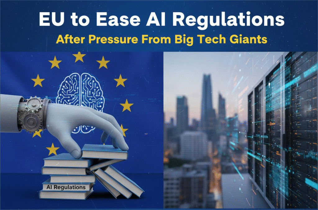 EU to Ease AI Regulations After Pressure From Big Tech Giants