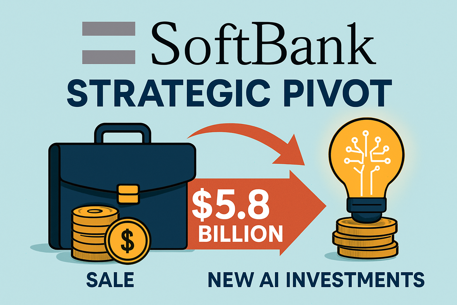 SoftBank’s Strategic Pivot: $5.8 Billion Sale Fuels New AI Investments