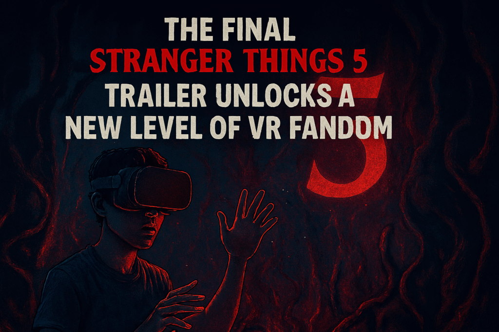 The Final Stranger Things 5 Trailer Unlocks a New Level of VR Fandom
